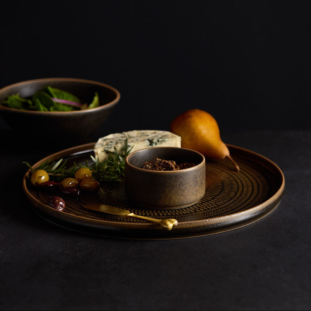 Lotti Umber Dinnerware