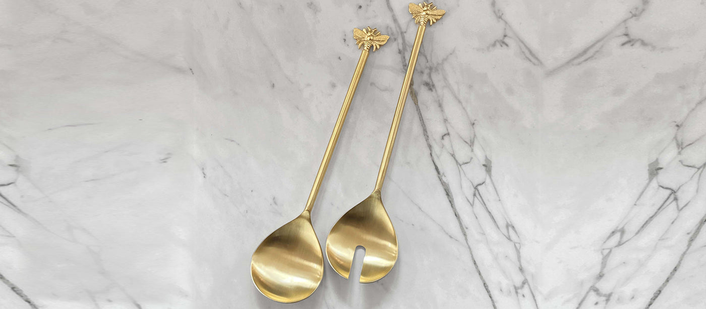 Bee Salad Servers
