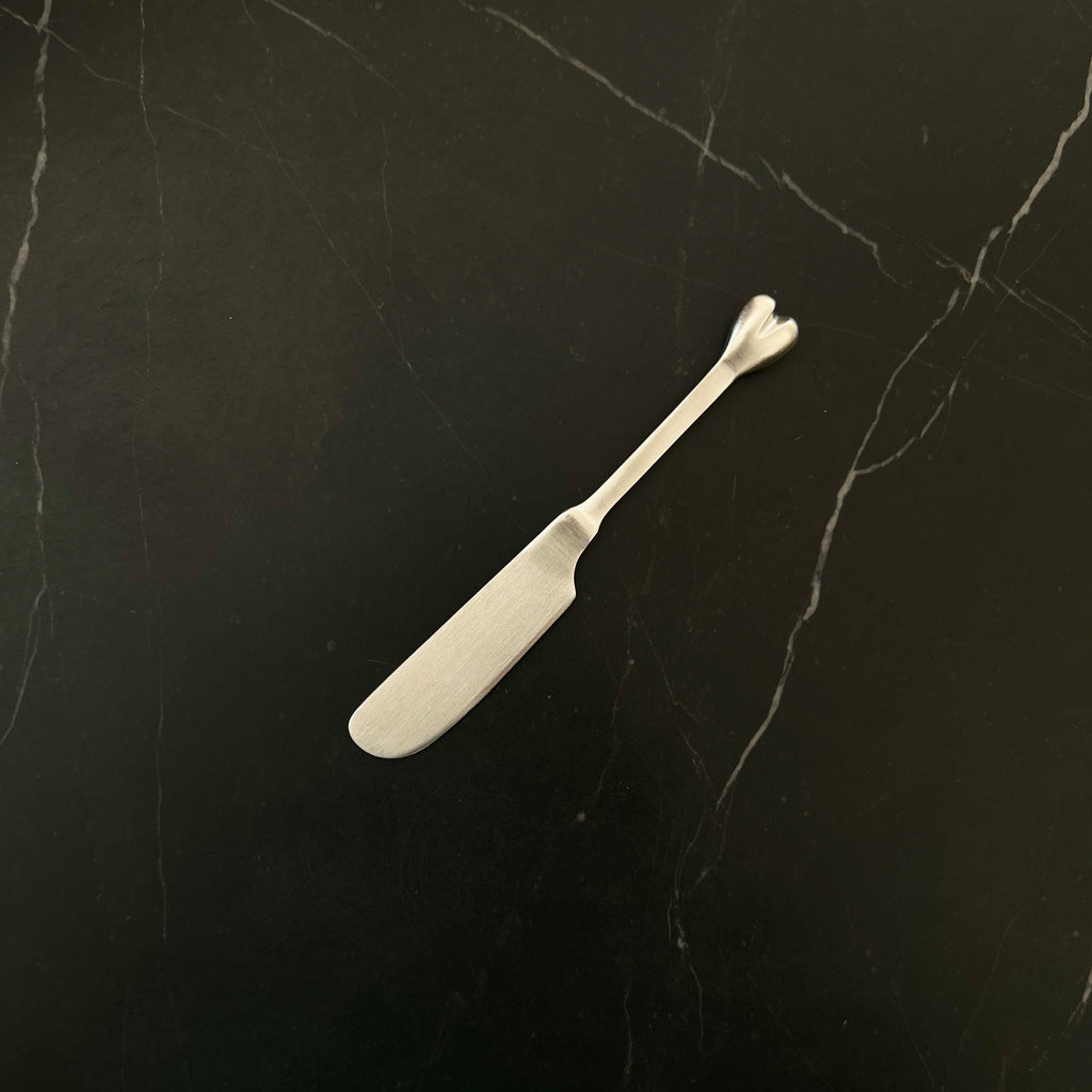 Heart Butter/Pate Knife- Silver