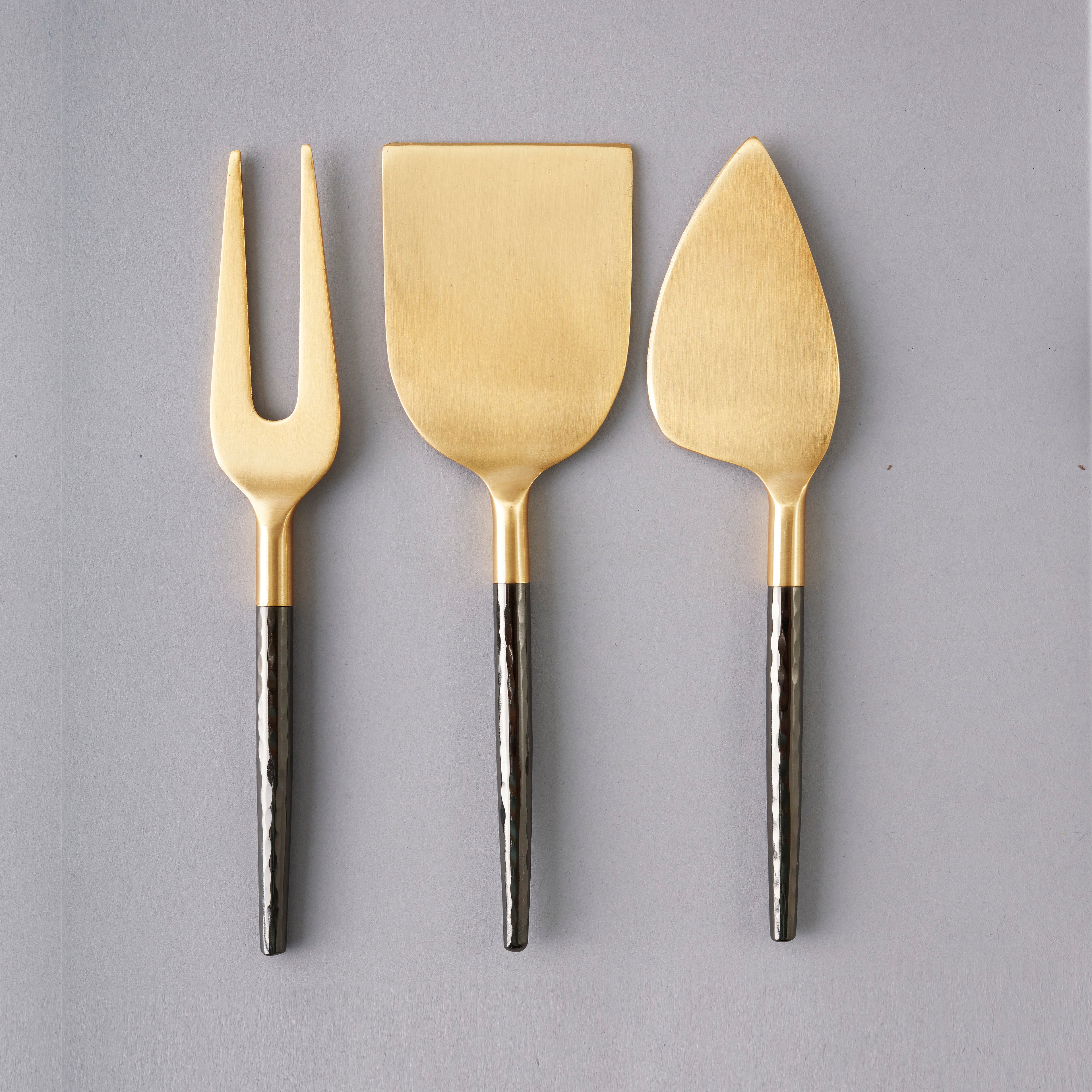 Nel Lusso Santo Cheese Knife Set of 3