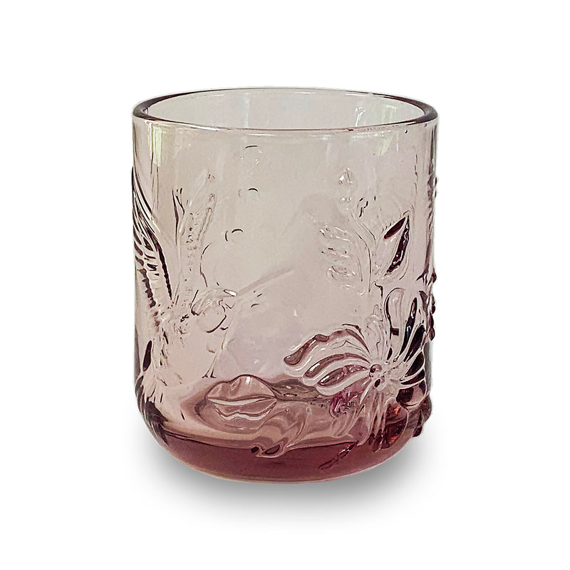 Dawn Rainforest Glass Pink